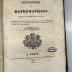 GB M 2175 : Exercices de mathématiques. Troisième Année
 (1828)