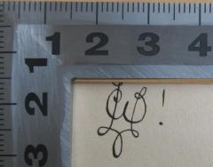 - (Leipziger Wingolf;Wingolfsbund), Von Hand: Emblem; 'FWL! [?] '. 