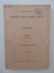 Ieb 158 : The Thirty-Fifth Financial and Economic Annual of Japan (1935)