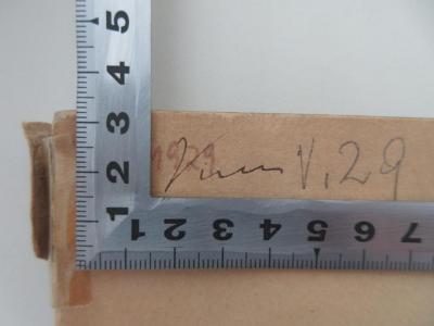 - (Bücherei Mendelssohn & Co.), Von Hand: ; '(Vinn/m / Kinn/m)'. 