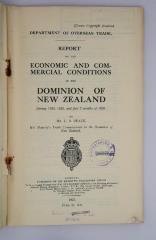 If 161 : Report on Economic and Commercial Conditions in the Dominion of New Zealand (1927)
