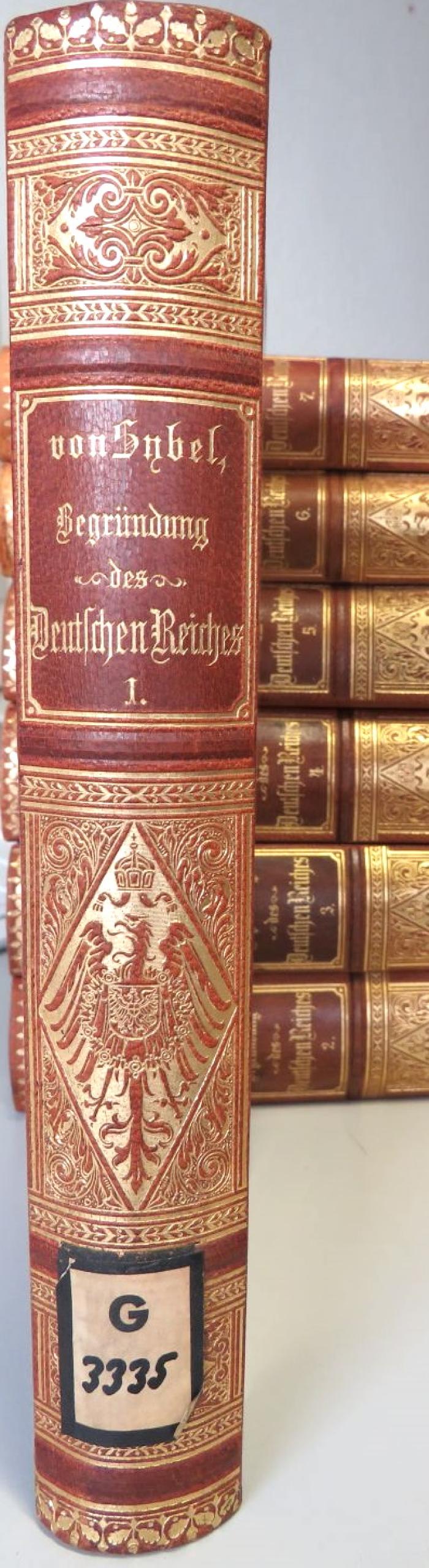 G 3335 : Die Begründung des Deutschen Reiches durch Wilhelm I. (1889)