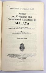 Ief 348 : Report on Economic and Commercial Conditions in Malaya (1937)
