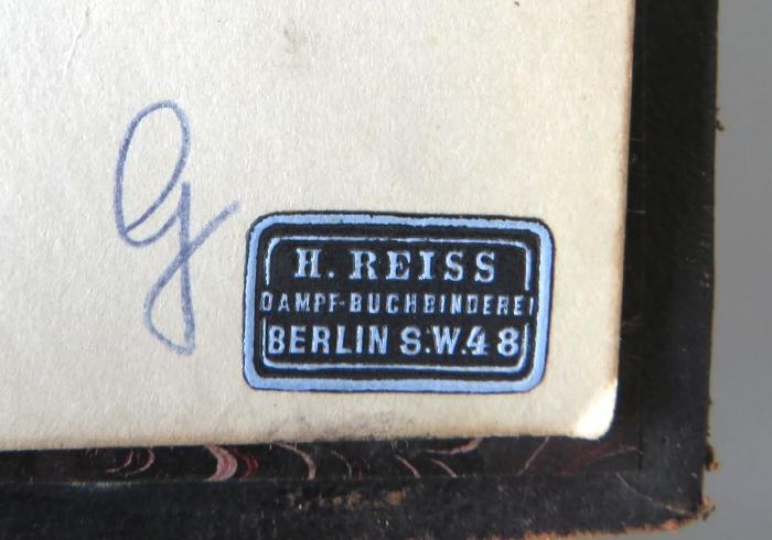 - (unbekannt), Von Hand: Zeichen; 'G'.  (Prototyp)