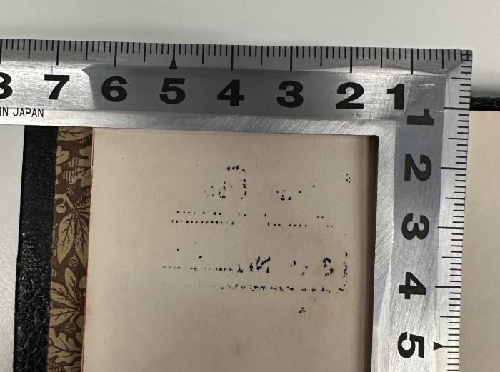 -, Stempel: ; '[Abdruck des entfernten Stempels]' (Prototyp)