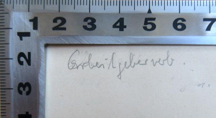 -, Von Hand: Berufsangabe/Titel/Branche; 'Arbeitgeberverb. 1918 [...]'