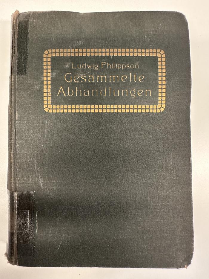BD 6000 P552-1 : Gesammelte Abhandlungen. 1 (1911)