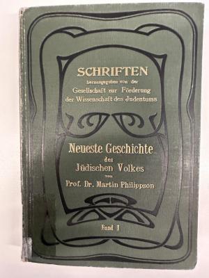 BD 6830 P522-1+2 : Neueste Geschichte des jüdischen Volkes. 1. (1907)
