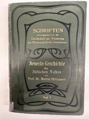 BD 6830 P522-1+2 : Neueste Geschichte des jüdischen Volkes. 1. (1907)