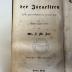 GB M 3409 : Neuere Geschichte der Israeliten von 1815 bis 1845. 3, Culturgeschichte
 (1847)