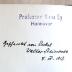 - (Ey, Hans), Stempel: Name, Ortsangabe; 'Professor Hans Ey / Hannover'. 