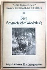 5/767 : Geographisches Wanderbuch. Ein Führer für Wandervögel und Pfadfinder. (1918)