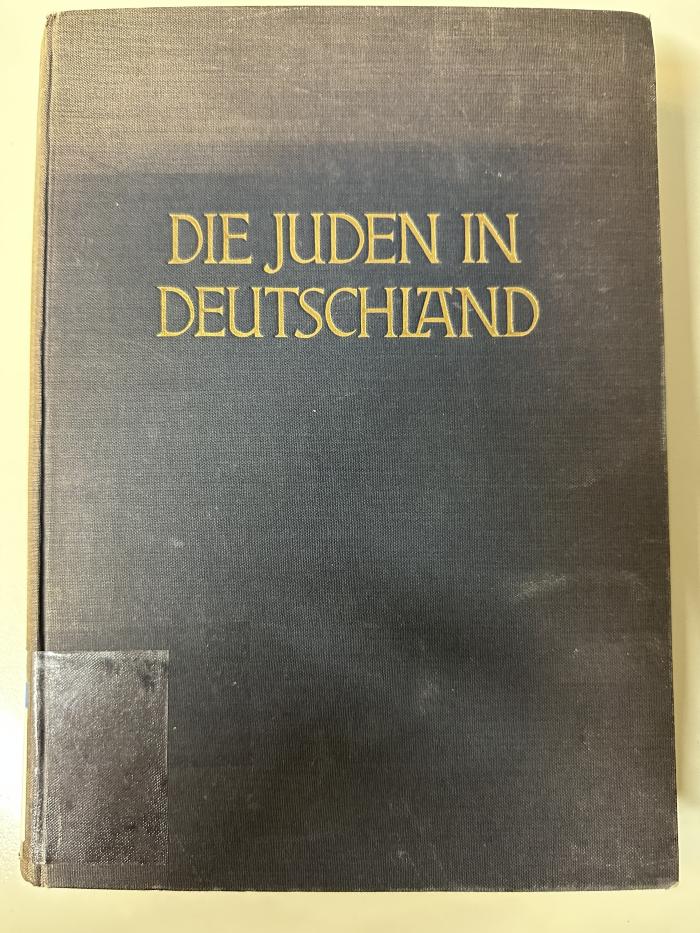 GB M 606 : Die Juden in Deutschland (1937)