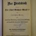 GB M 3774 : Der Pentateuch oder die fünf Bücher Mose's. [1], Genesis :  = Sefer bereshit (1840)