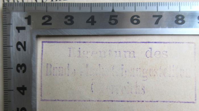 - (Bund der Industrieangestellten Österreichs), Stempel: Berufsangabe/Titel/Branche; 'Eigentum des Bund der Industrieangestellten Österreichs'. 