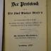 GB M 3776 : Der Pentateuch oder die fünf Bücher Mose's. [3], Leviticus :  = va-yikr'a (1840)