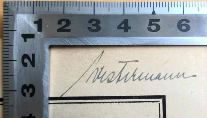 -, Von Hand: Name; 'Mustermann'