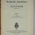 Ice 757 : Economic Conditions in Ecuador (1930)