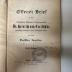 Box M 8102 : Offener Brief an den Königlichen Geheimen Regierungsrath Dr. Heinrich von Treitschke, ordentlichen Professor an der Universität Berlin (1888)