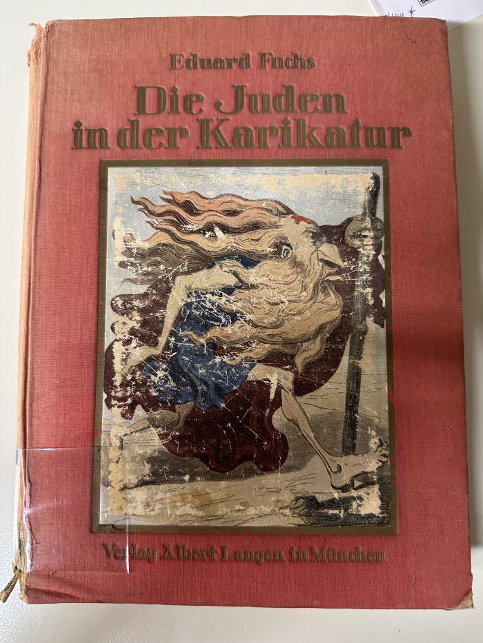 GB M 4565 : Die Juden in der Karikatur : ein Beitrag zur Kulturgeschichte (1921)