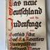 BD 7040 F293 : Das neue Deutschland und die Judenfrage. 1. (1933)