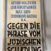 BD 7040 B151 G2 : Gegen die Phrase vom jüdischen Schädling (1933)