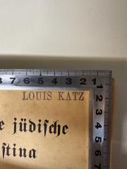 - (Katz, Louis), Stempel: Name; 'Louis Katz'. 