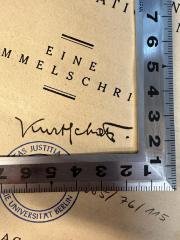 - (Schatz, Kurt), Von Hand: Autogramm; 'Kurt Schatz'. 