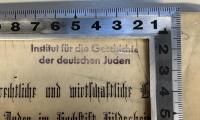 - (Institut für die Geschichte der deutschen Juden), Von Hand: ; &#039;Institut für die Geschichte der deutschen Juden&#039;. 