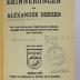 M 726 G 27 10 : Erinnerungen von Alexander Herzen (1907)