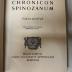 CF 8317 C557-5 : Chronicon Spinozanum. (o. J.)