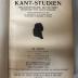 CA 4650 (28) : Kant-Studien : philosophische Zeitschrift der Kant-Gesellschaft