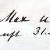 - (Loewenstein, Joseph Dr. med.;Lewald, Max), Von Hand: Besitzwechsel, Name, Datum; 'Von Max u Co / gekauft 31.8.05'. 