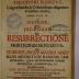 Rara M 2844 : Theodori Dassovii, Linguae Sanctae & Orientalium reliquarum Professoris Publici, [...] S. Diatribe, Qua Judaeorum De Resurrectione Mortuorum Sententia, 
Ex Plurimis, IIsque Magnae Apud Illos Autoritatis Rabbinis, Tam Veteribus, Quam Recentioribus Copiose Explicatur, Examinatur, Et Illustratur : Cum Indice Summorum Capitum, Autorum Rabbinicorum, Et Dictorum Scripturae Allegatorum. (1693)