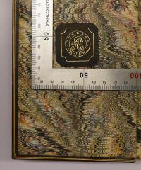- (Earl of Rosebery), Etikett: Exlibris; 'Durdans
Quo?'. 