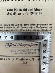 - (Koppenheim, Alfred), Durchgestrichen: Name; 'Alfred Koppenheim'. 