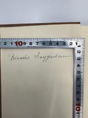 - (Guggenheim, Blanke), Von Hand: Autogramm; 'Blanke Guggenheim'. 