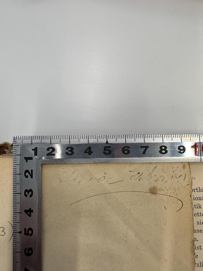 -, Von Hand: Autogramm; 'B[xxx]e [Schechter?]'