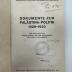 NQ 5750 D658 : Dokumente zur Palästina-Politik neunzehnhundertneunundzwanzig bis neunzehnhundertdreißig 1929 - 1930 : der Shaw-Bericht ; 
unsere Antwort auf den Shaw-Bericht ; politische Dokumente. (1930)