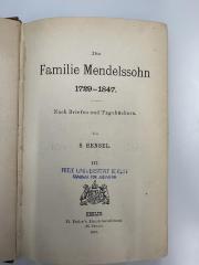 NY 9124 H526-3 : Die Familie Mendelssohn. 3 (1879)