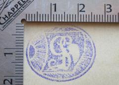 - (Schoth, G.), Stempel: Autogramm, Name, Monogramm; 'G S'.  (Prototyp)