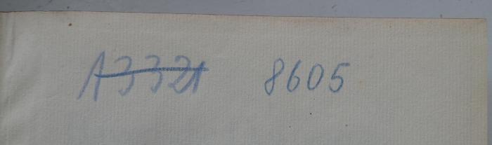 I 66802 d: Bayrische Dokumente zum Kriegsausbruch und zum Versailler Schuldspruch (1928);- (Deutsches Institut für Zeitgeschichte), Von Hand: Nummer; '1̶3̶3̶2̶1̶'. ;- (Deutsches Institut für Zeitgeschichte), Von Hand: Nummer; '8605'. 