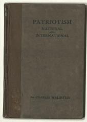 Fb 872: Patriotism : National and international : An Essay (1917)
