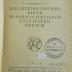 P 153 Man/Stam : Mandevilles Bienenfabel - Die letzten Gründe einer wissenschaftlich geleiteten Politik (1918)