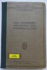 Kp 460 L.-Z.: Kleines Wörterbuch der Biochemie und Pharmakologie (1920)