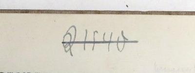 - (NSDAP-Gauarchiv und -museum Südhannover-Braunschweig), Von Hand: Signatur; '21540[?]'. 