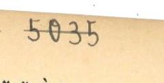 - (NSDAP-Gauarchiv und -museum Südhannover-Braunschweig), Von Hand: Signatur; '5035'. 