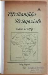 P 39 Trie : Afrikanische Kriegsziele (1917)