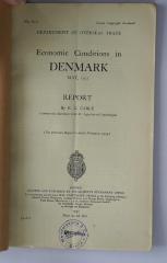 Ibn 362 : Economic conditions in Denmark (1931; 1935)