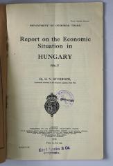Ibi 681 : Report on the economic situation in Hungary 1926-27 (1928)